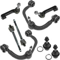 TRQ Front Steering & Suspension Kit Ball Joint Control Arm with Ball Joint