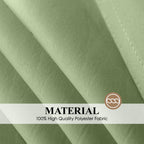 1 Pack Sage Green Square Tablecloths 52x52 Inch for Dining Tables