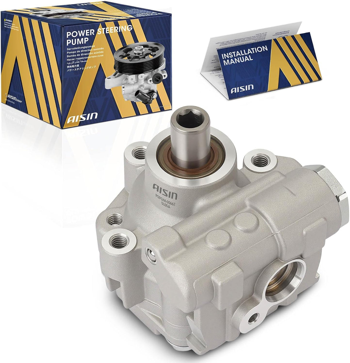 AISIN AFTERMARKET PSPGM-00667 Power Steering Pump