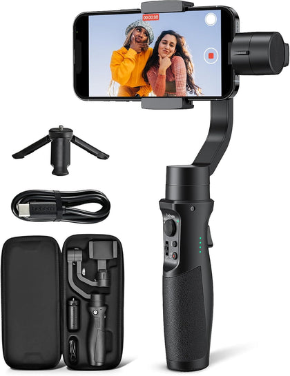iSteady Mobile Plus Phone Gimbal with 600° Inception Rotation | iSteady 6.0 Anti-Shake, 600° Rotation, Hohem Joy App