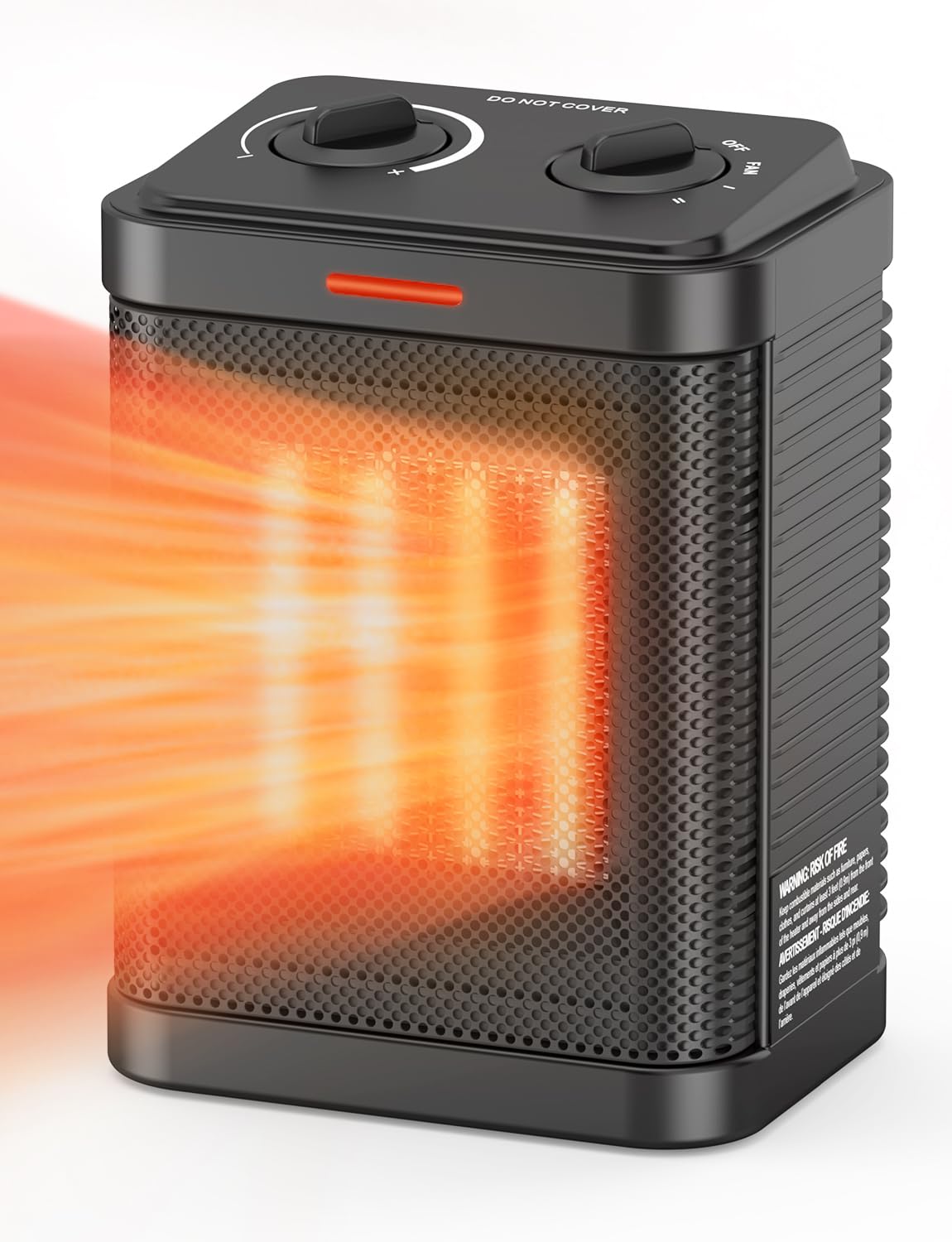 1500W Small Ceramic Space Heater,Electric Portable Indoor Heater