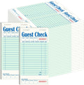 60 Pack/3000 Tickets Guest Checks Books for Servers, Green