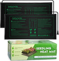 2 Pack Seedling Heat Mat, Durable Waterproof Seed Germination Heating Mat, Warm Hydroponic Plant Heating Pad