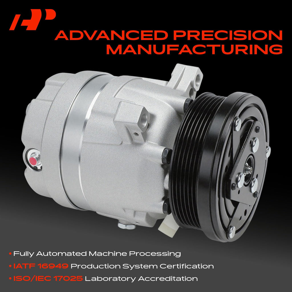 A-Premium AC Compressor with Clutch Compatible with Chevy & Suzuki Models