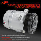 A-Premium AC Compressor with Clutch Compatible with Chevy & Suzuki Models