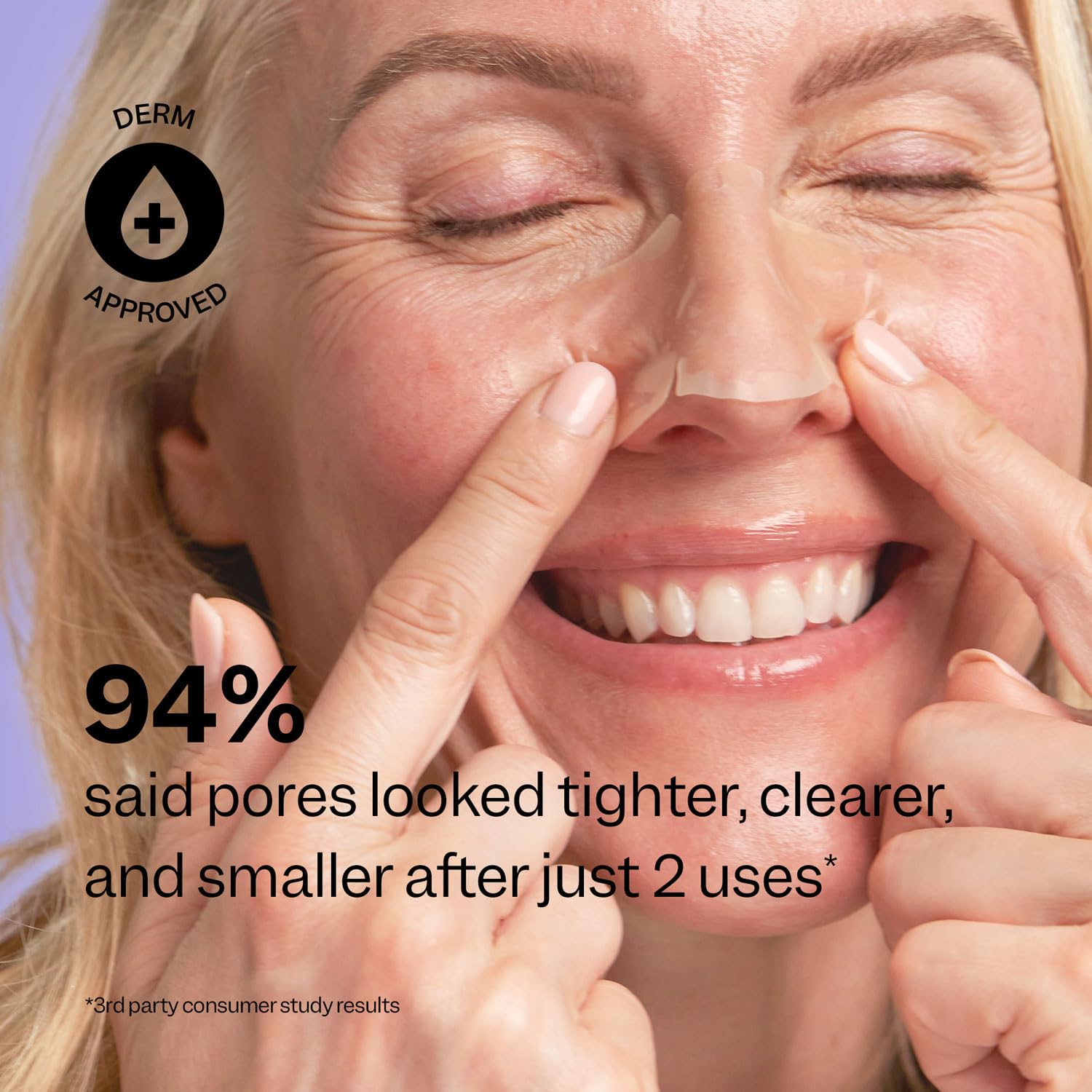Nose Pore Patches (7 ct) - Overnight Blackhead Remover - Pore Strips - Absorbs Gunk - Thin, Flexible & Painless