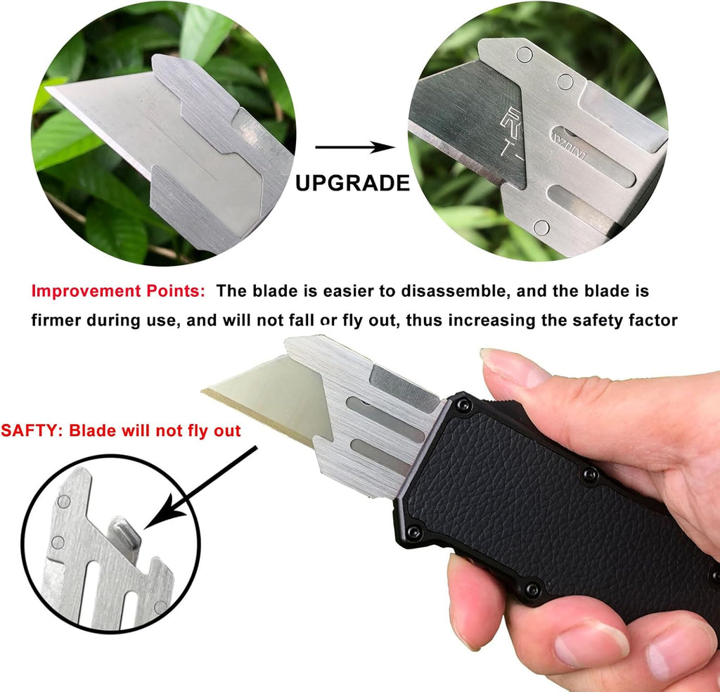Automatic Utility Knife, Quick Change Blade Box Cutter
