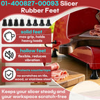 8 Pcs 01-400827-00093 Slicer Feet, 0.3" Thread, Compatible with Berkel