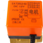 G1-1/2 DN40 Motorized Brass Ball Valve 12V DC 2 Way with Low Noise Actuator for Air Conditioning and Plumbing Systems