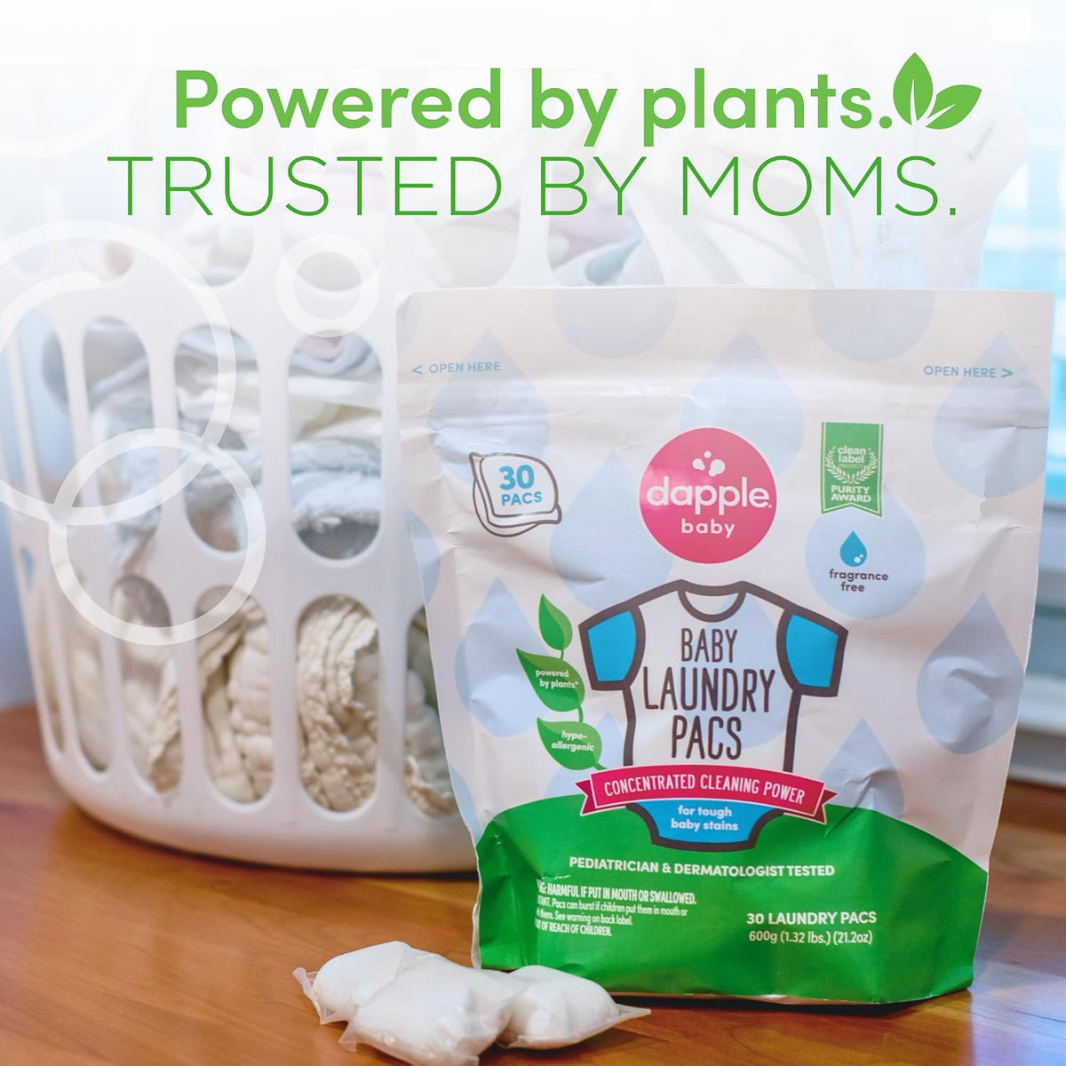 Baby - Laundry Detergent Pacs - 30 Count