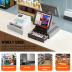 Electronic Cash Register, 48 Keys Led Display Electronic Pos System