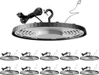 10 Pack UFO LED High Bay Light 200W, 30000LM 5000K AC100-277V