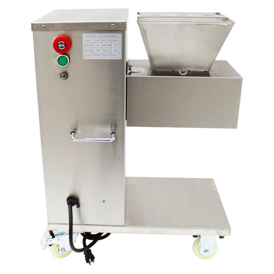 Commercial Meat Slicer Meat Cutting Machine with 13mm Blade Electric Stainless Steel Meat Cutter Slicer Steak Pork
