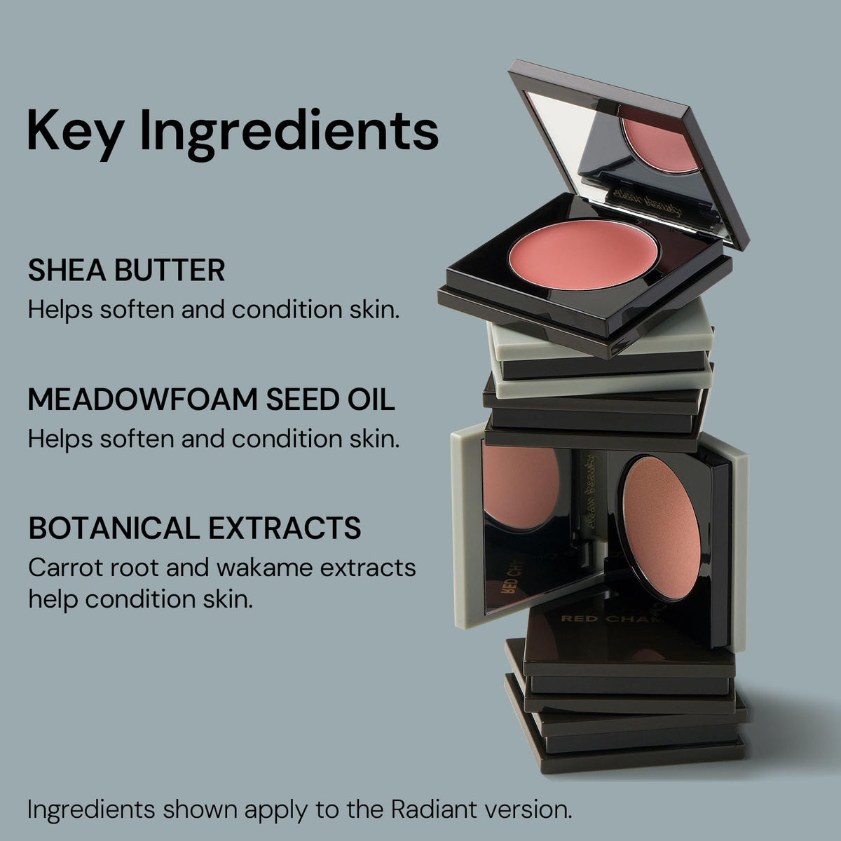 Blush, Multi-Purpose Cream Blush for Cheeks & Lips, Chumei