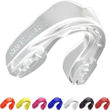 Mouth Guard, Slim Fit Mouthguard for Adult & Youth with Case | Sports Mouthpiece, Easy Fit Remoldable, Anti Gag