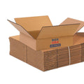 Shipping Boxes Flat 16"L x 16"W x 6"H, 25-Pack | Corrugated Cardboard Box for Packing, Moving and Storage