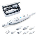 MP42 Nail Drill, 7-in-1 Nail Kit with Strong Sapphire Nail Drill Bits, Electric Nail File and Nail Buffer Includes