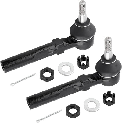 BOXI Qty(2) Front Outer Tie Rod Ends Fit for Rendezvous Terraza 2002-2007 | Chevy Classic Malibu Uplander 1997-2009 | Alero Cutlass 1997-2004 | Aztek Grand Am Montana 1999-09 | Relay 2005-07 | ES3455