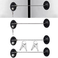 4 Pack Cabinet Locks with Keys Refrigerator Fridge Lock