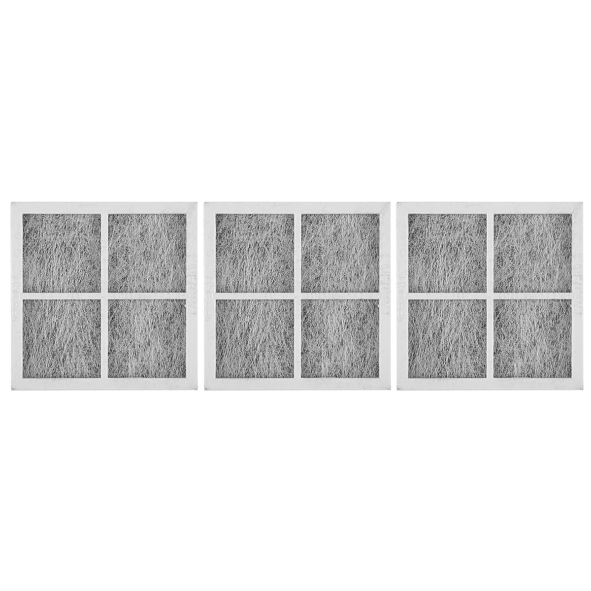 3 Pack Refrigerator Air Filter Replacement Compatible with LT120F