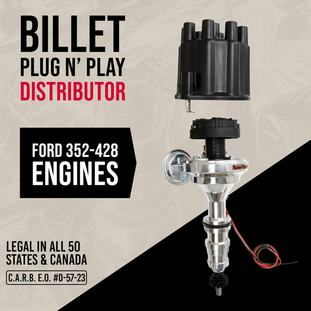 PerTronix Flame-Thrower Billet Electronic Ignition Distributor, D133700
