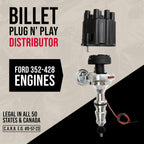 PerTronix Flame-Thrower Billet Electronic Ignition Distributor, D133700