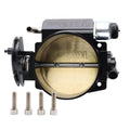 BAGARAATAN 102mm Throttle Body Assembly +TPS IAC Throttle Position Sensor Compatible with Chevy LSX LS LS1 LS2 LS7（Black）