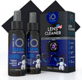 Eyeglass Lens Cleaner (3.38oz+3.38oz+2cloths) – Kit for | Glasses, Screens, Camera, Laptops, Touchscreens, Computer