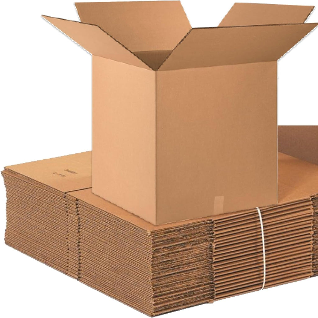 Shipping Boxes Large 24"L x 24"W x 24"H 10-Pack - Corrugated Cardboard Box for Moving, Mailing, Packing, Packaging
