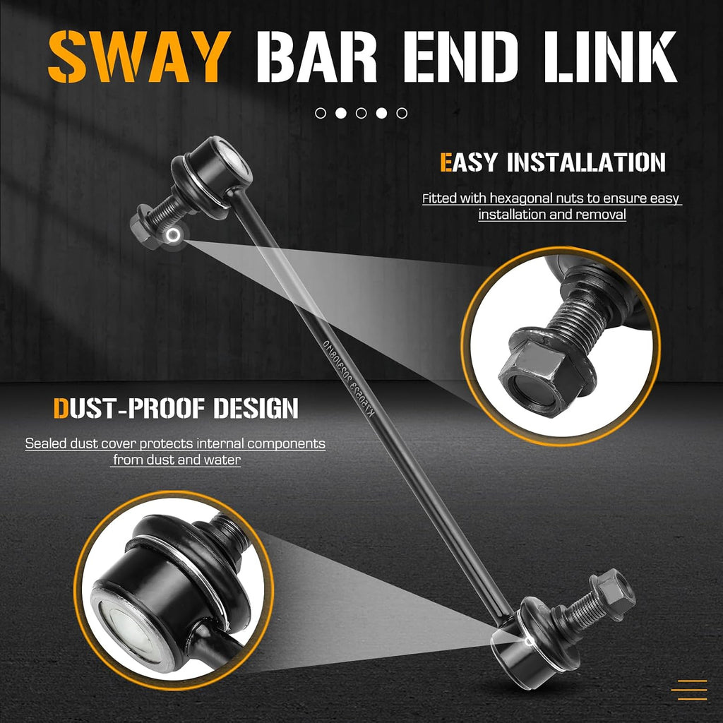 Front Struts Sway Bar Links Fit for Hyundai Elantra Sedan 2011-2016
