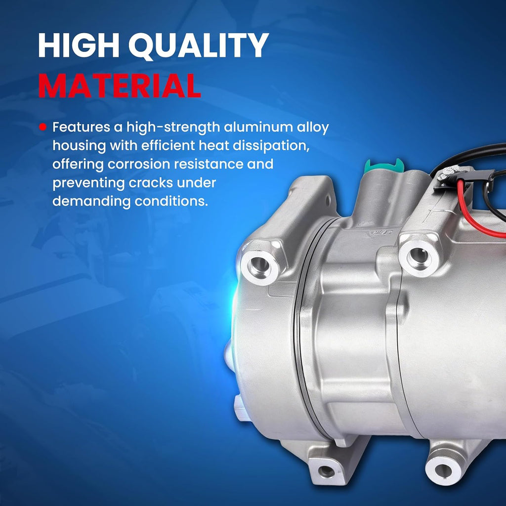 MOCA CO101410C AC Compressor 1994-2004 for Ford Mustang 3.8L