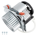Criditpid HC21ZE123A J238-150-15215 Draft Inducer Motor for Carrier Furnace, HC21ZE123 Exhaust Venter Motor for Bryant Payne Furnace, Inducer Motor Kit Includes Blower Wheel and Mounting Bracket.