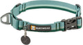 Web Reaction Martingale Dog Collar, River Rock Green, 14"-17"