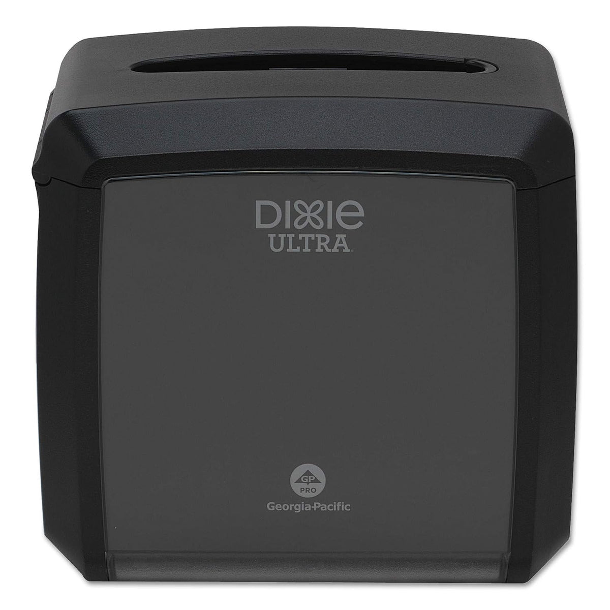 Dixie Ultra Tabletop Interfold Napkin Dispenser by GP PRO (Georgia-Pacific), Black, 54527A, Holds 275 Napkins, 7.600”