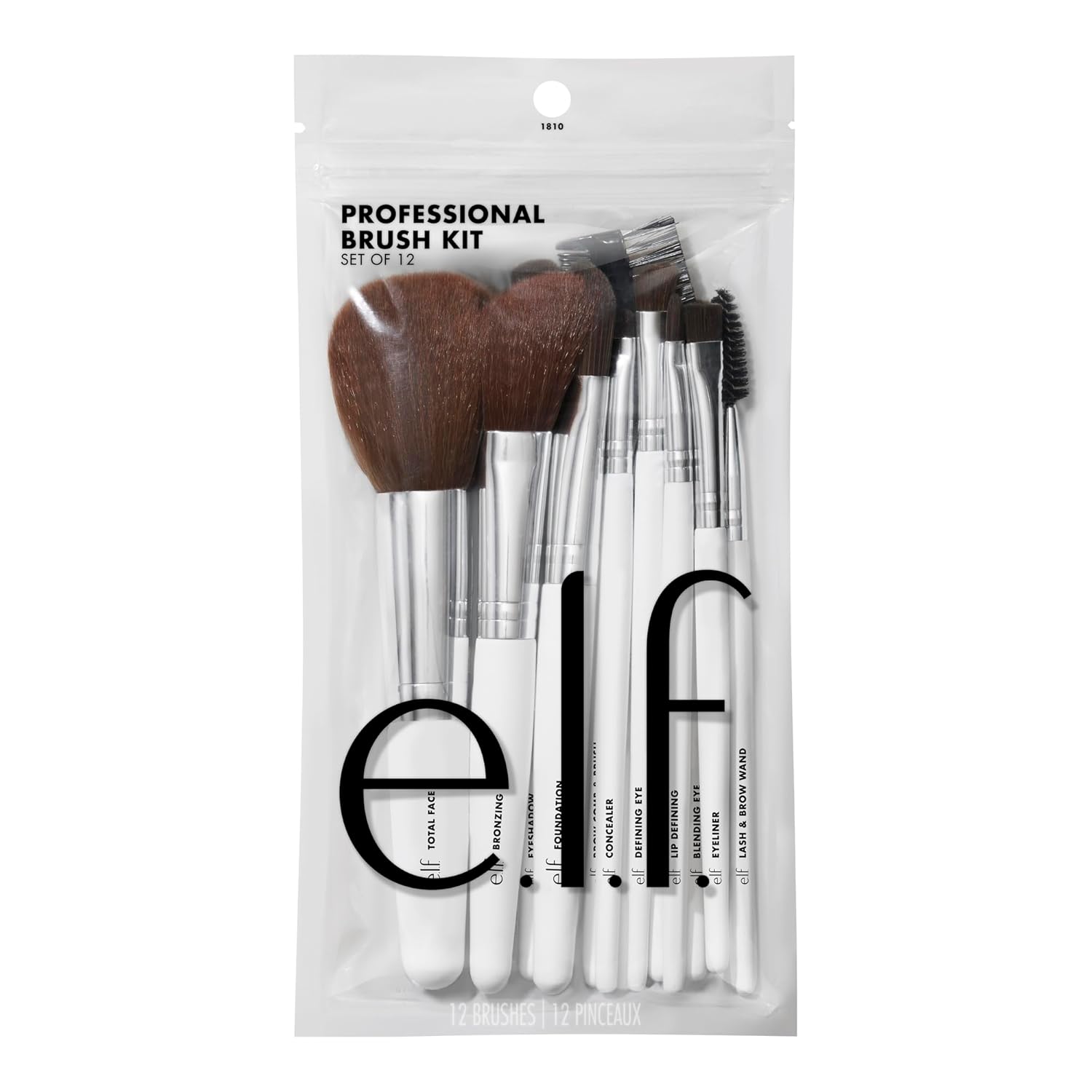 Professional Set of 12 Makeup Brushes, Pro-Worthy Makeup Brushes For A Flawless Full-Face Application, Vegan &