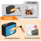 Fireproof Hard Document Box with Lock