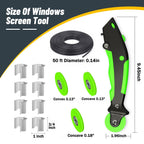Window Screen Replacement,Versatile Window Screen Door Kit