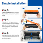 17A Toner Cartridge Compatible for HP CF217A 17A Black Toner
