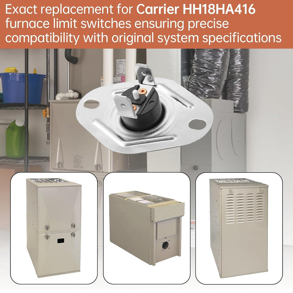 HH18HA416 Furnace Door Limit Switch L215 for Carrier Furnace Replacement Safety Cutoff