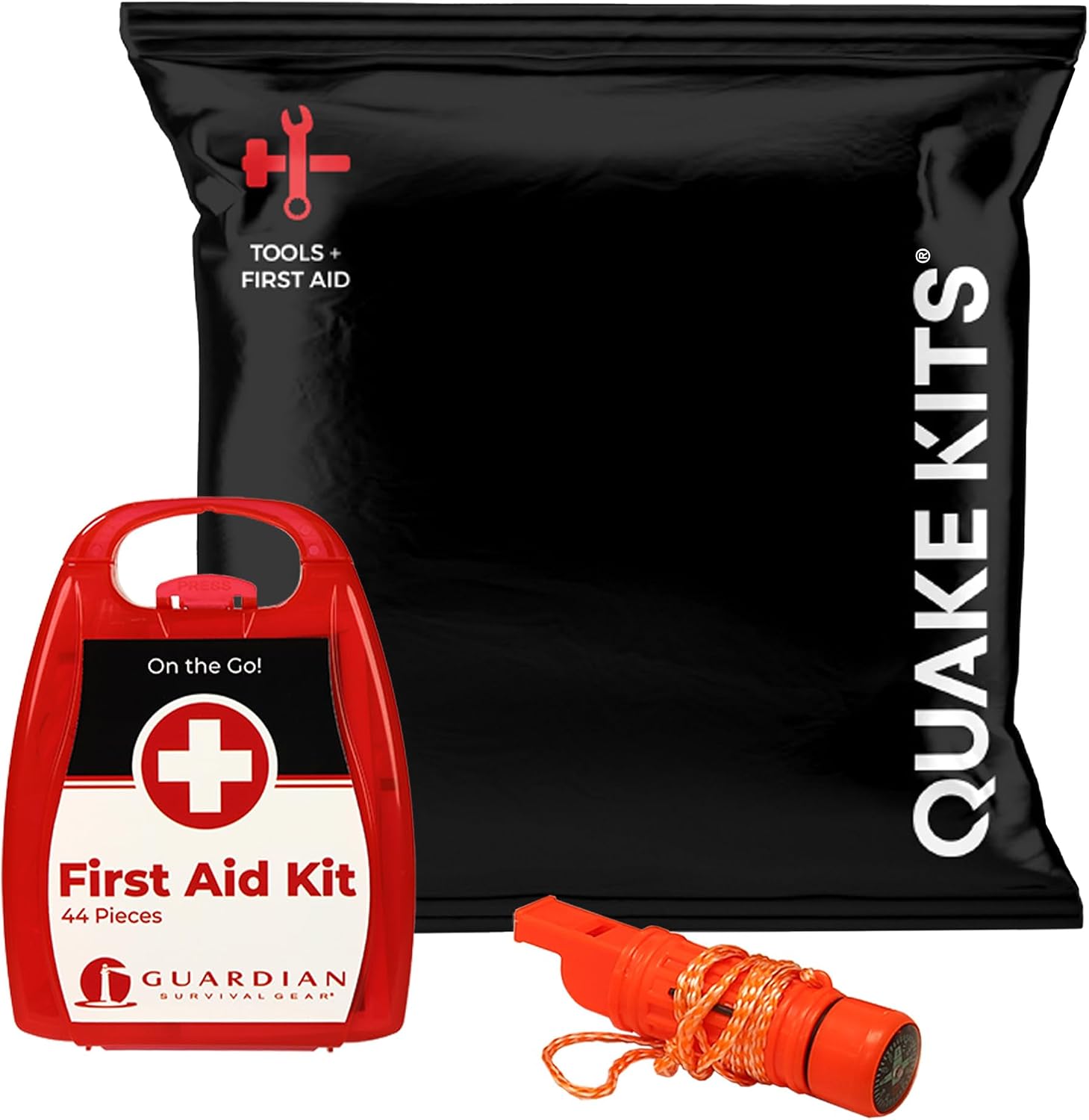 1-4 Person, 72 Hour Prepared Survival Kit for Disaster Preparedness | First Aid, Preparedness Tools, Food & Water