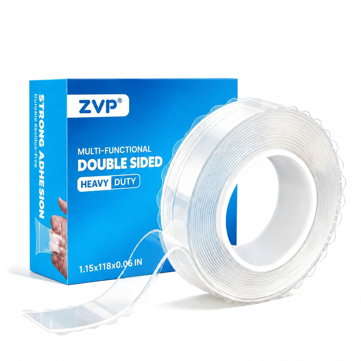 Removable Double Sided Nano Tape Heavy Duty Mounting Tape (9.85FT)