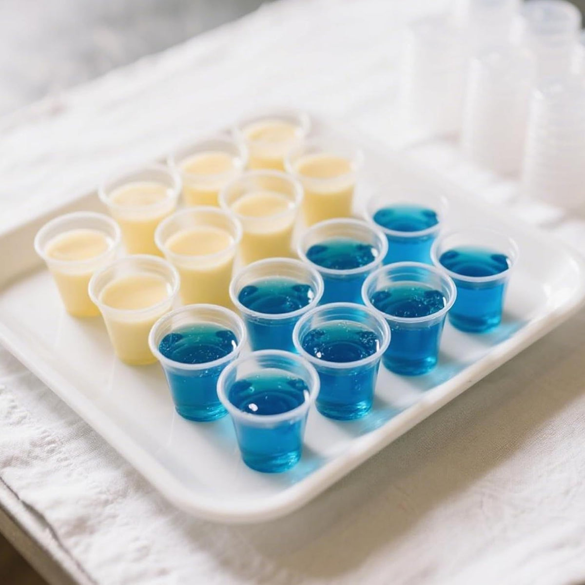 400 sets - 3.25 oz Portion Cups with Lids, Jello Shot Cups with Lids