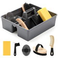 Horse Grooming Kit with Tote Bag, 6-Piece Horse Care Set with Brush, Comb & Hoof Pick, Portable Grooming Supplies