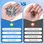 36 Pcs Electrical Panel Screws for Square D Load Center(Sliver）