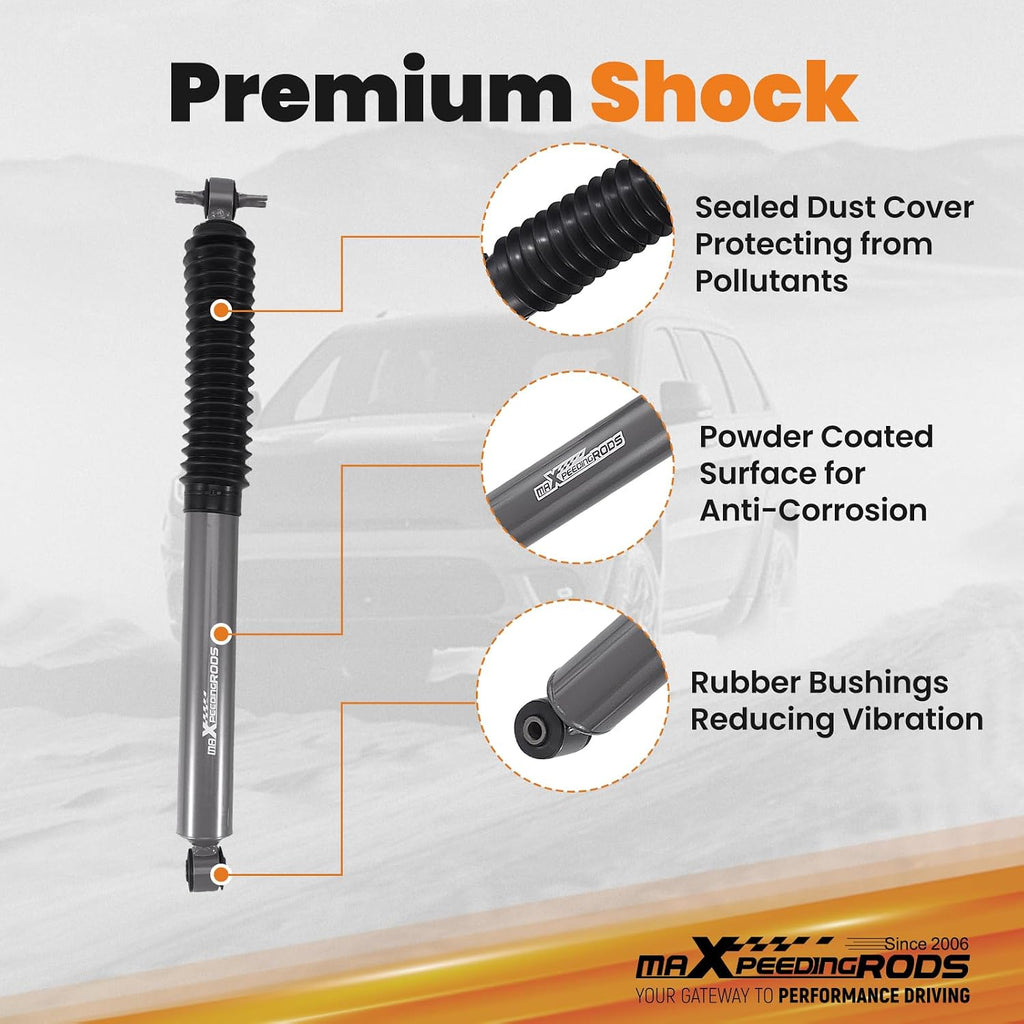 maXpeedingrods 2.5" Suspension Lift Kit for Jeep Wrangler JKU 2007-2018