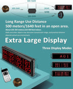 Restaurant Pager System Table Call System with 15 Call Buttons