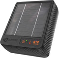 S12 Solar Fence Charger | Solar Electric Fence Energizer | 4 Miles of Protection | For Livestock, Goats, and Small