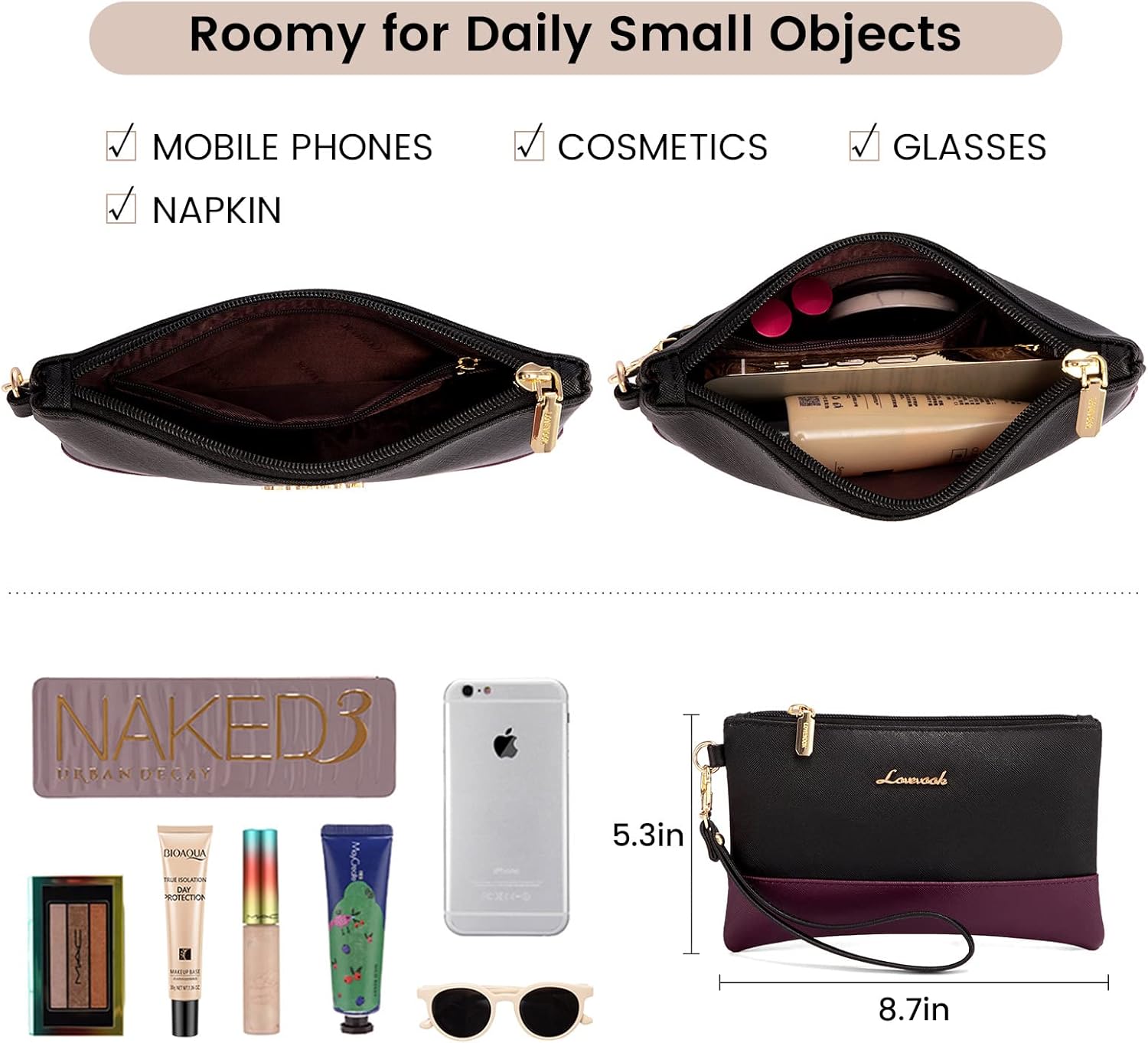 Laptop Bag for Women 17.3 Inch Laptop Tote Work Bags Professional Leather Computer Briefcase Waterproof Handbag