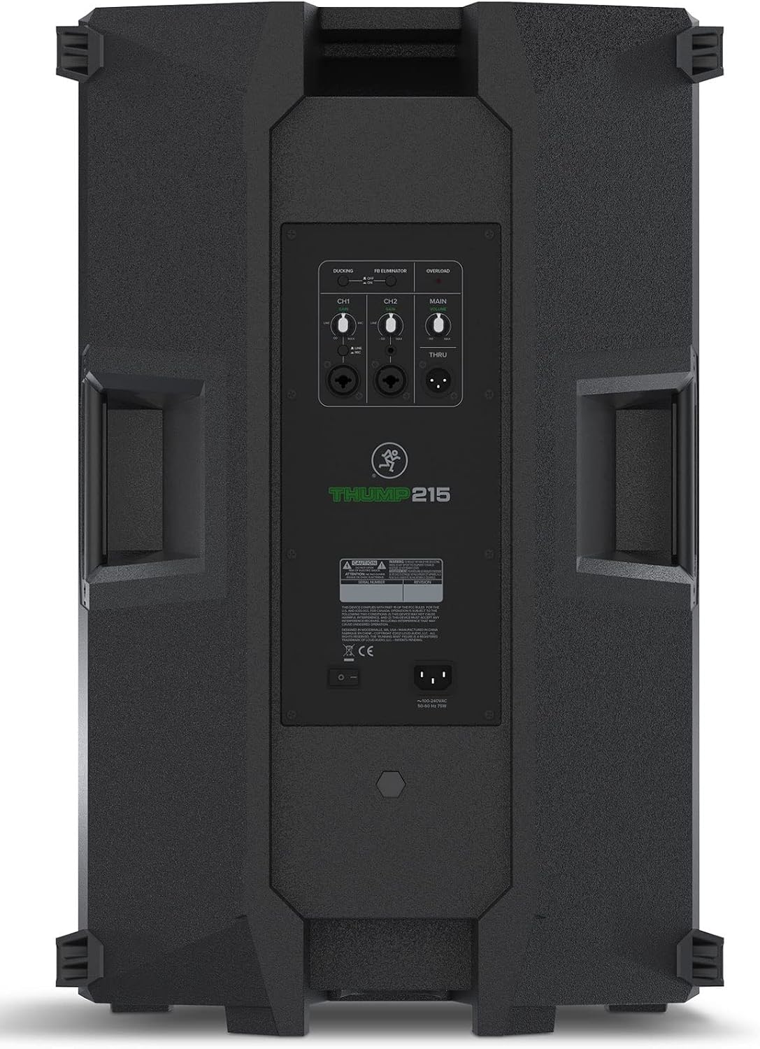 Bundle: (2) Mackie Thump215 15" 1400 Watt Powered Active DJ PA Speaker Thump 215