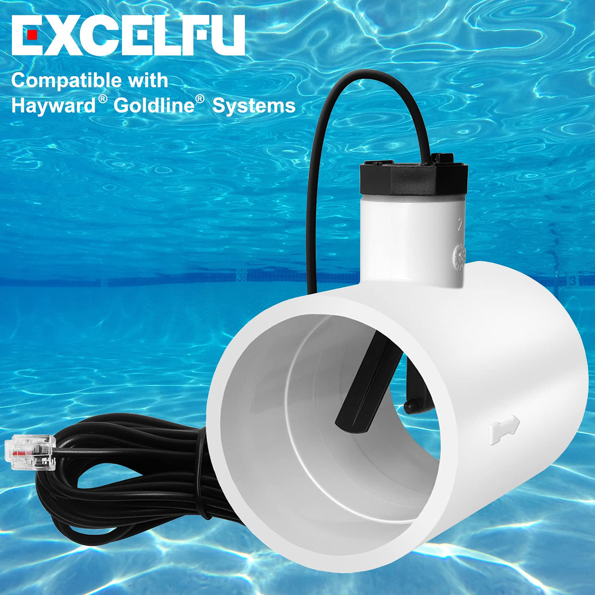 Flow Switch for Hayward Goldline Aquarite Salt System,Replacefor GLX-FLO-RP